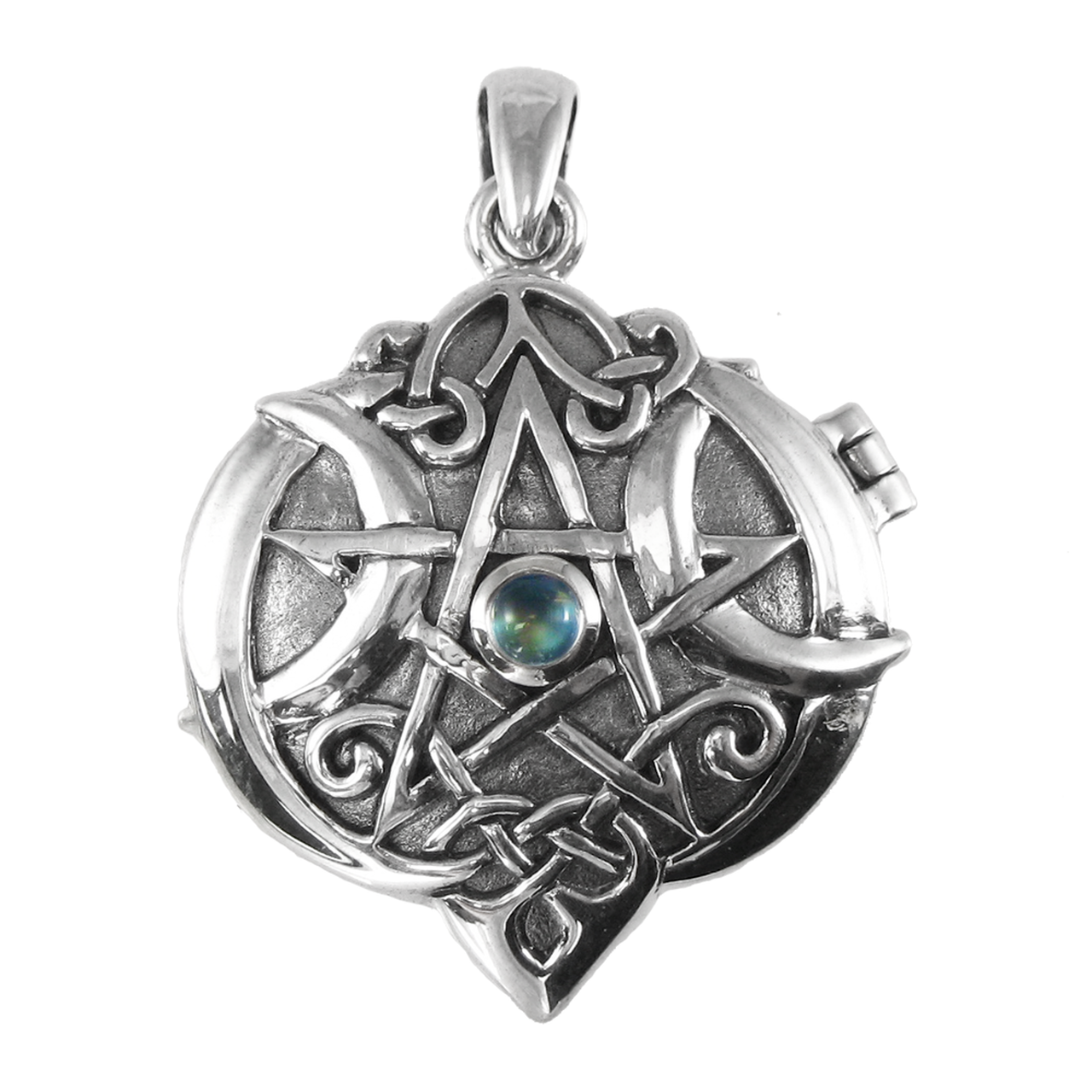 Detail Pentacle Locket Nomer 43