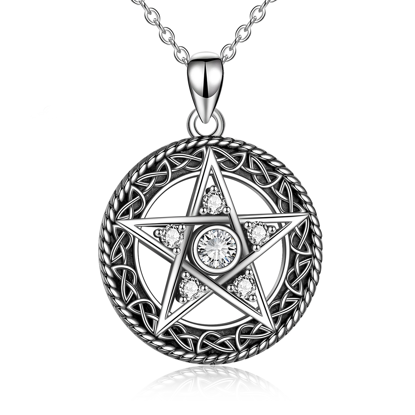 Detail Pentacle Locket Nomer 48