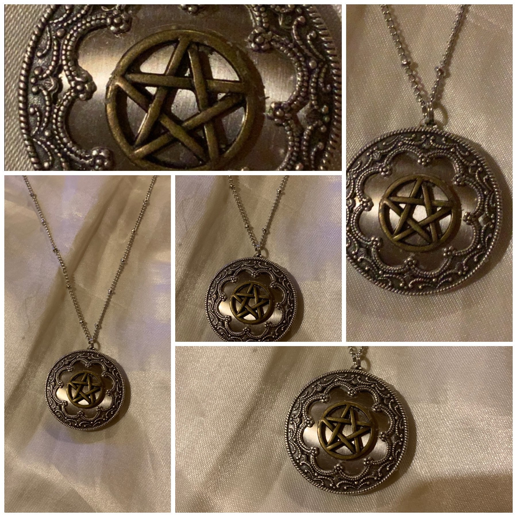 Detail Pentacle Locket Nomer 51