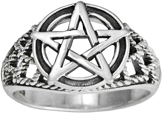 Detail Pentacle Rings Nomer 2