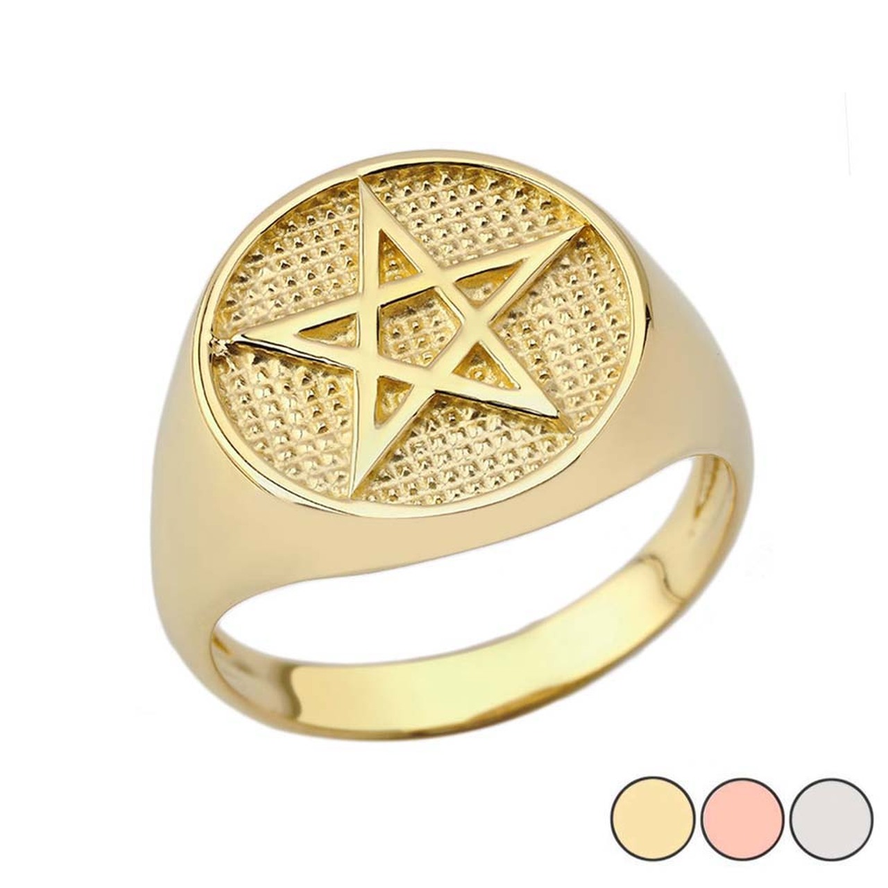 Detail Pentacle Rings Nomer 30