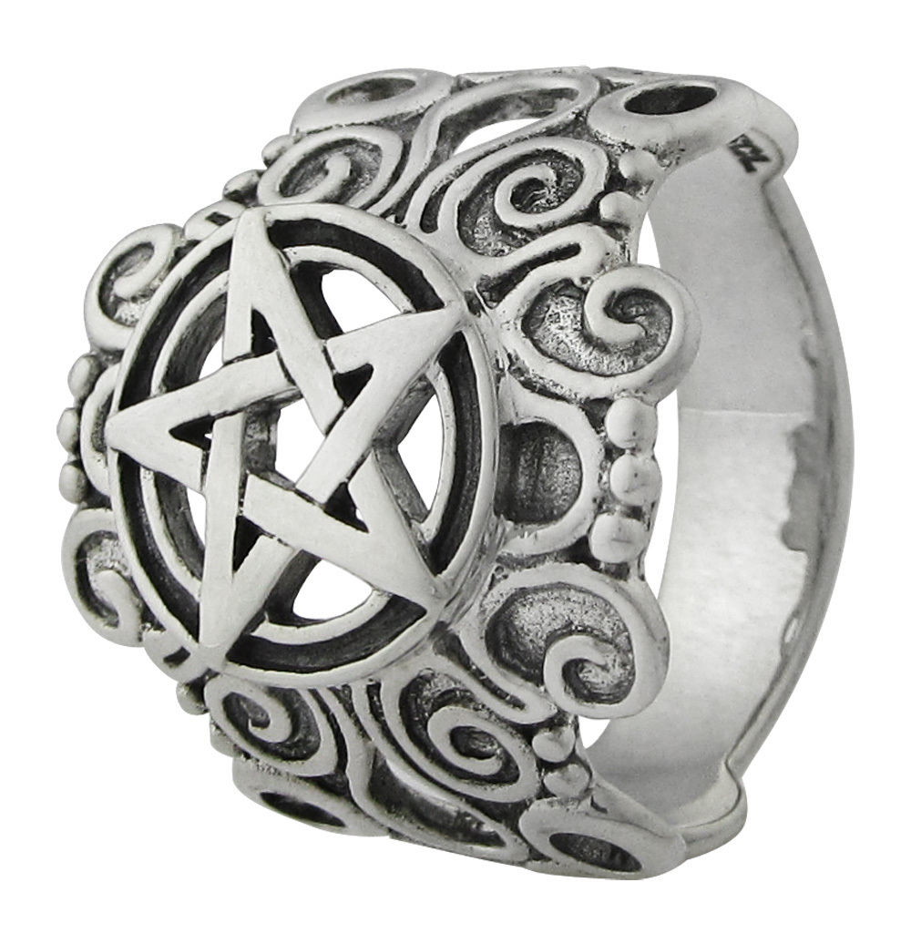 Detail Pentacle Rings Nomer 4