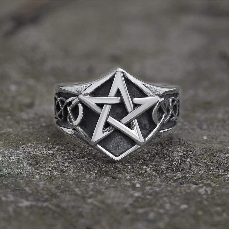 Detail Pentacle Rings Nomer 36