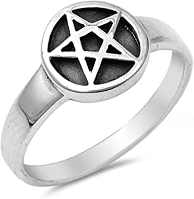 Detail Pentacle Rings Nomer 5