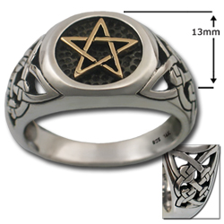 Detail Pentacle Rings Nomer 58