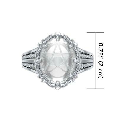 Detail Pentacle Rings Silver Nomer 49