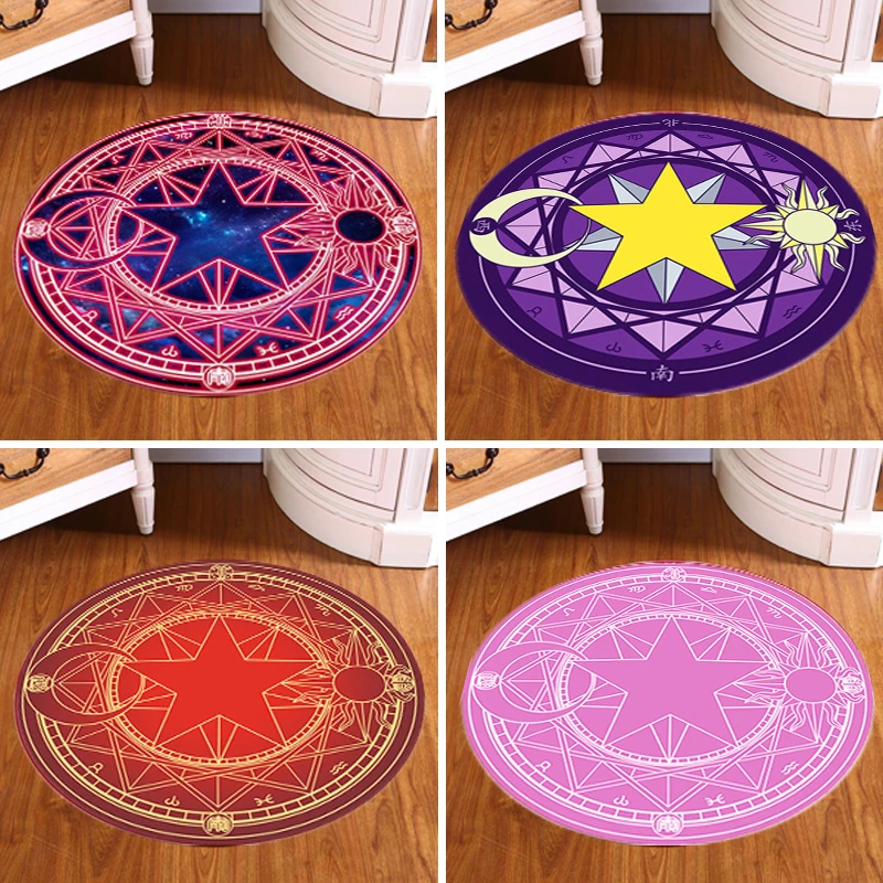 Detail Pentacle Rug Nomer 48