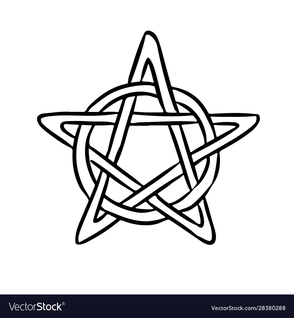 Detail Pentacle Text Symbol Nomer 21