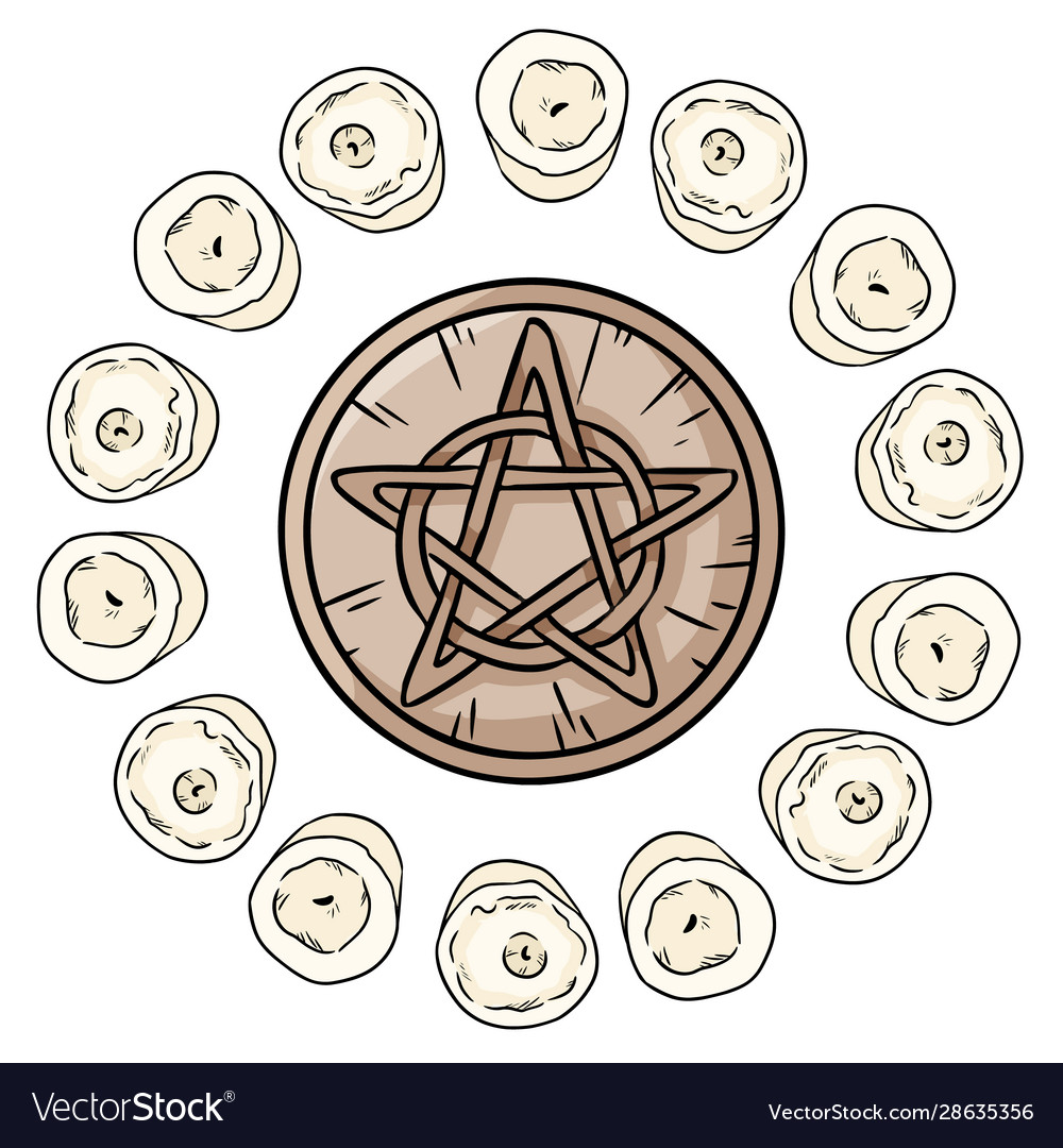 Detail Pentacle Text Symbol Nomer 53