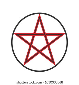 Detail Pentacle Text Symbol Nomer 54