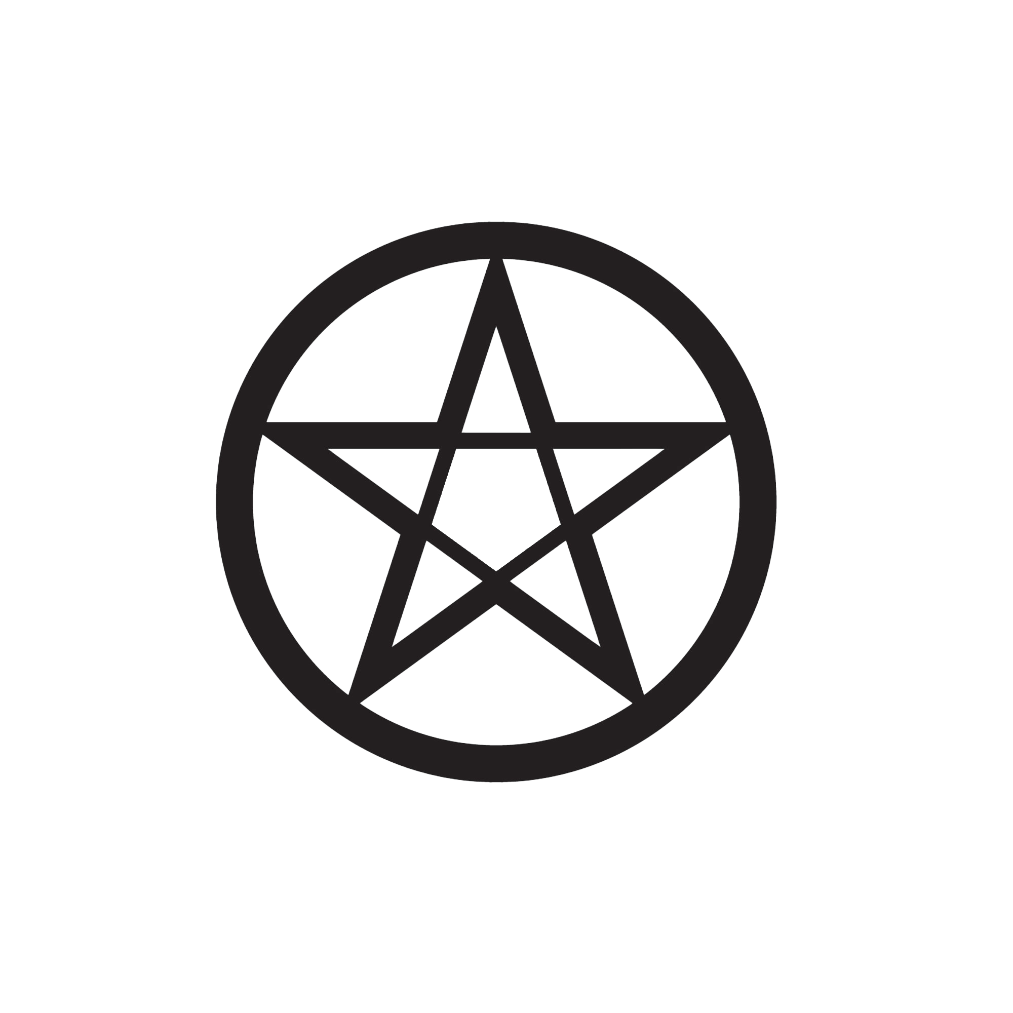 Detail Pentacle Transparent Nomer 25
