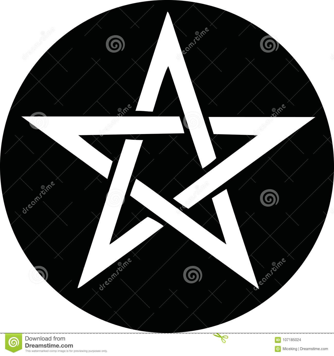 Detail Pentacle Vector Nomer 21