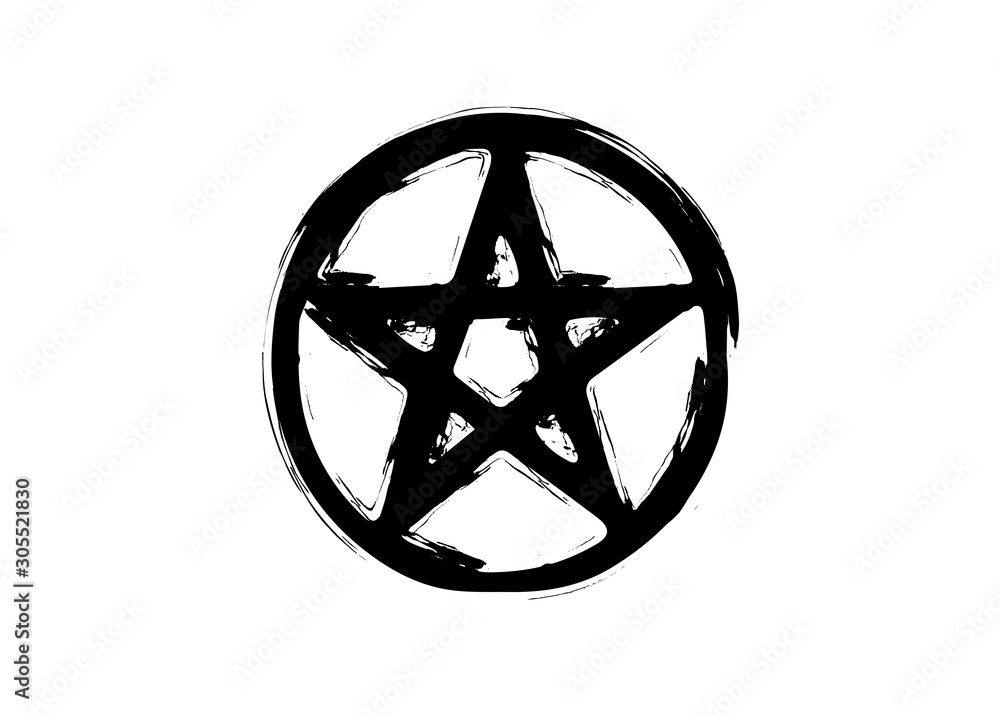 Detail Pentacle Vector Nomer 26