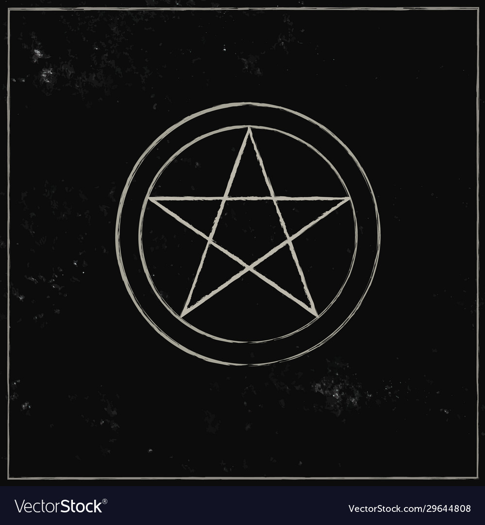 Detail Pentacle Vector Nomer 27