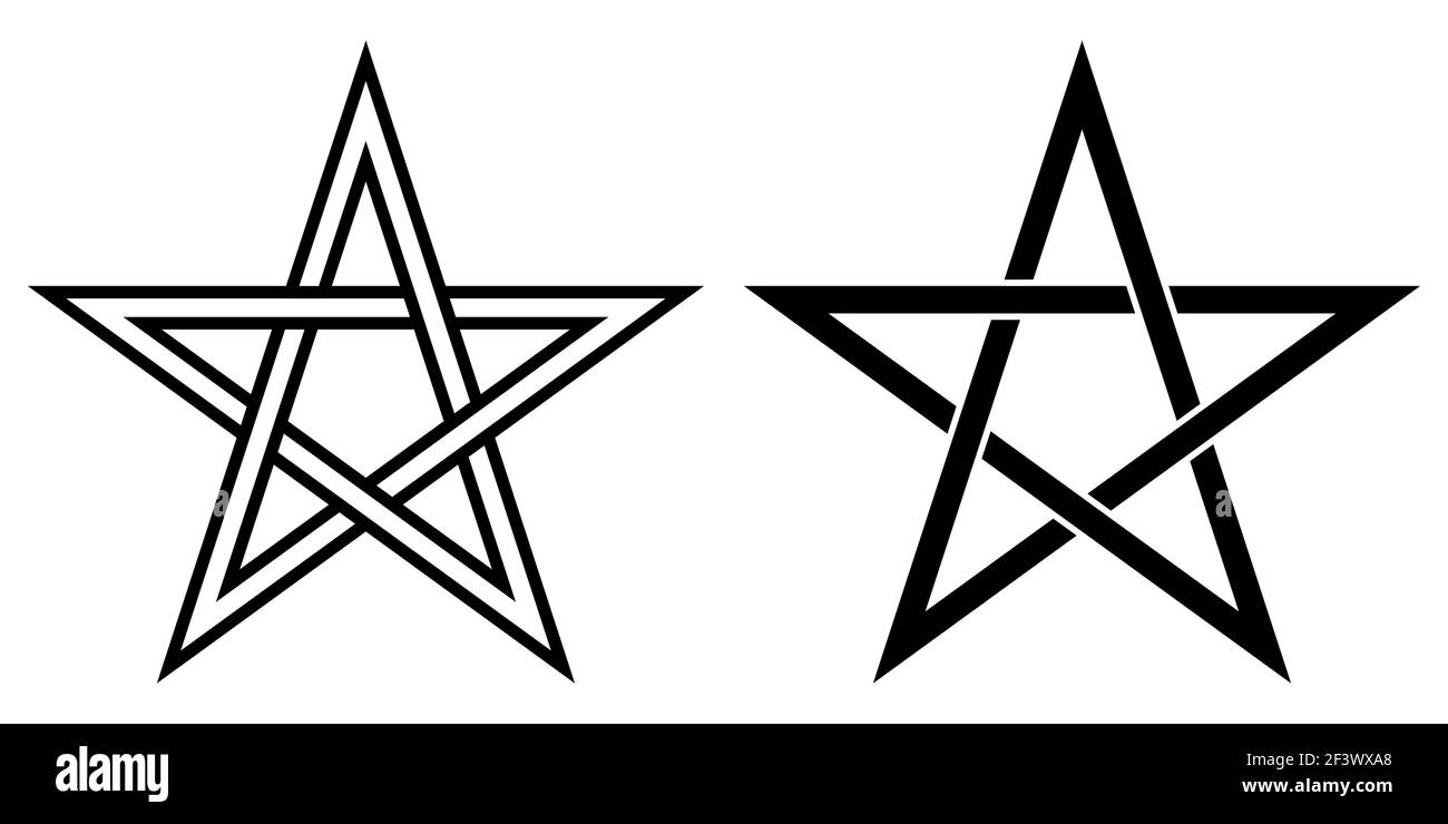 Detail Pentacle Vector Nomer 35