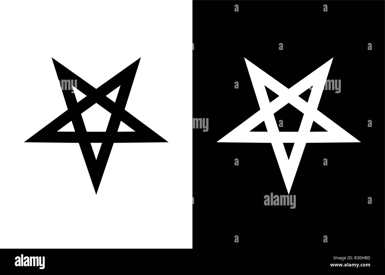 Detail Pentacle Vector Nomer 39