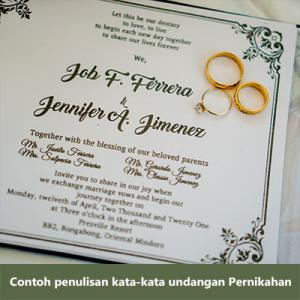 Detail Penulisan Nama Di Undangan Nikah Nomer 27