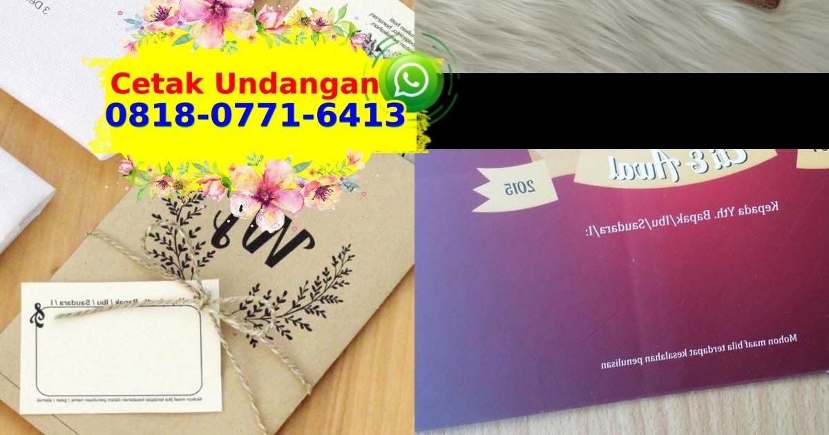 Detail Penulisan Nama Di Undangan Nikah Nomer 31