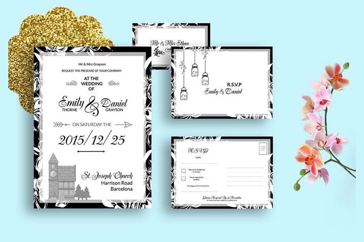 Detail Penulisan Nama Di Undangan Nikah Nomer 40