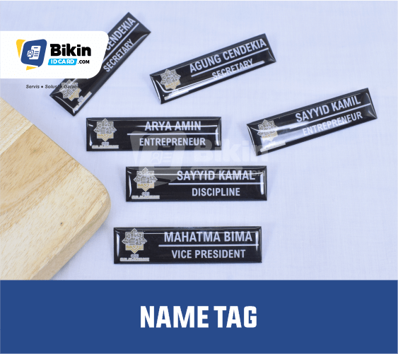 Detail Macam Macam Name Tag Nomer 10
