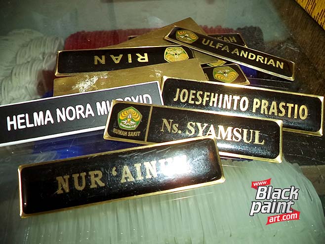 Detail Macam Macam Name Tag Nomer 26