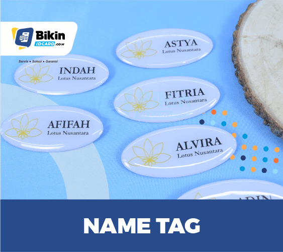 Detail Macam Macam Name Tag Nomer 4