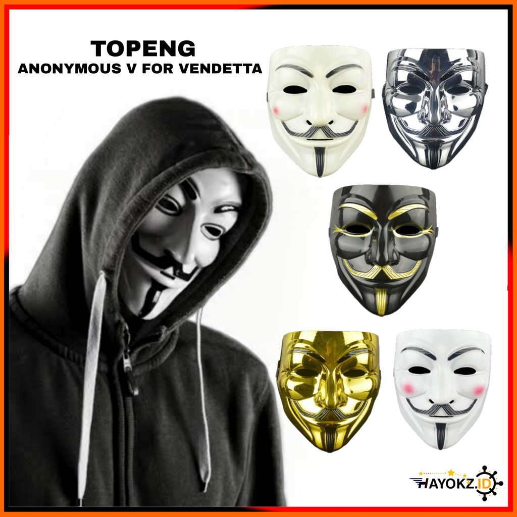 Detail Macam Macam Topeng Anonymous Nomer 7