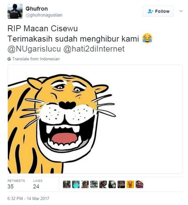 Detail Macan Cisewu Meme Nomer 30