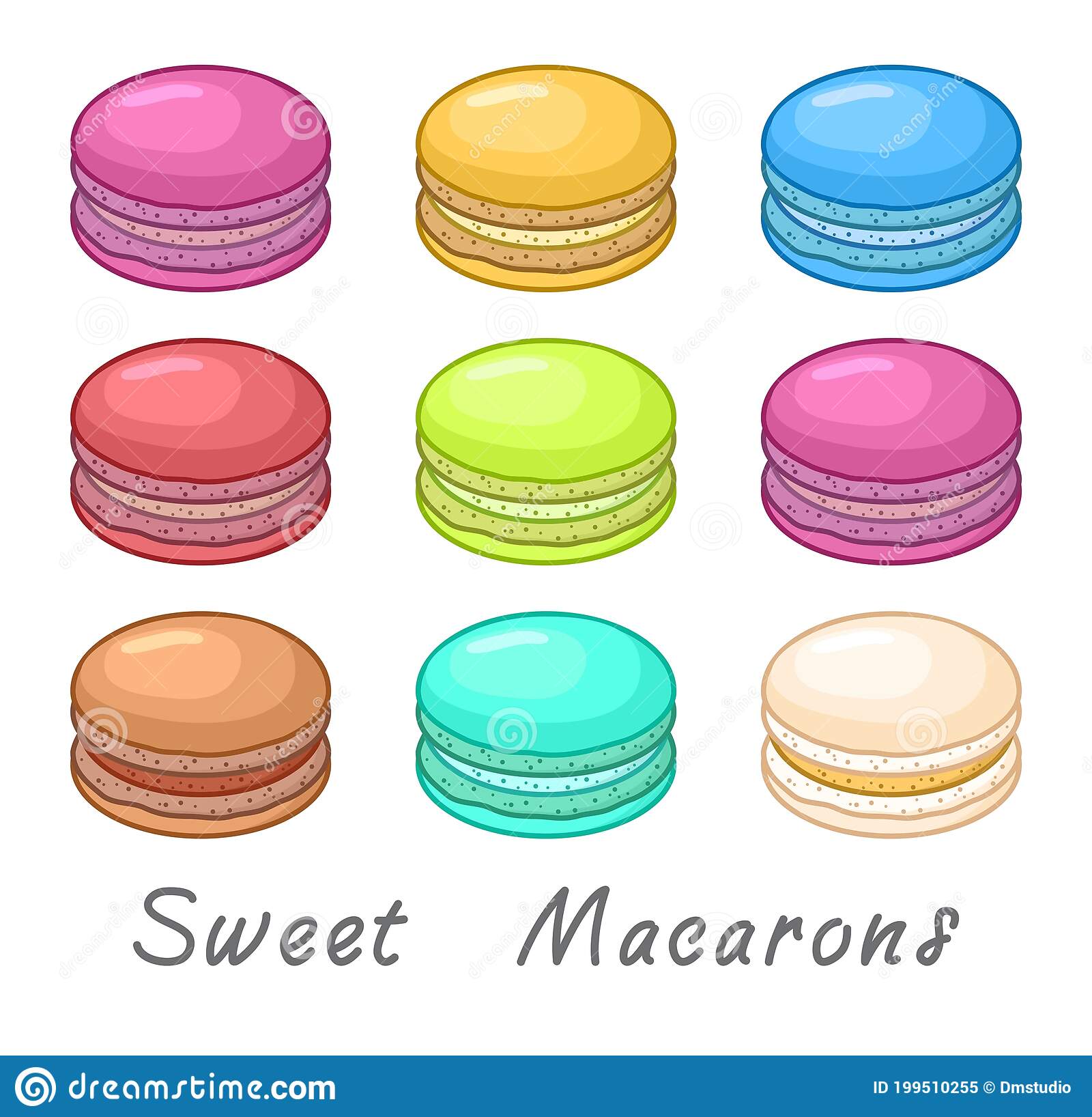 Detail Macaron Cartoon Nomer 23