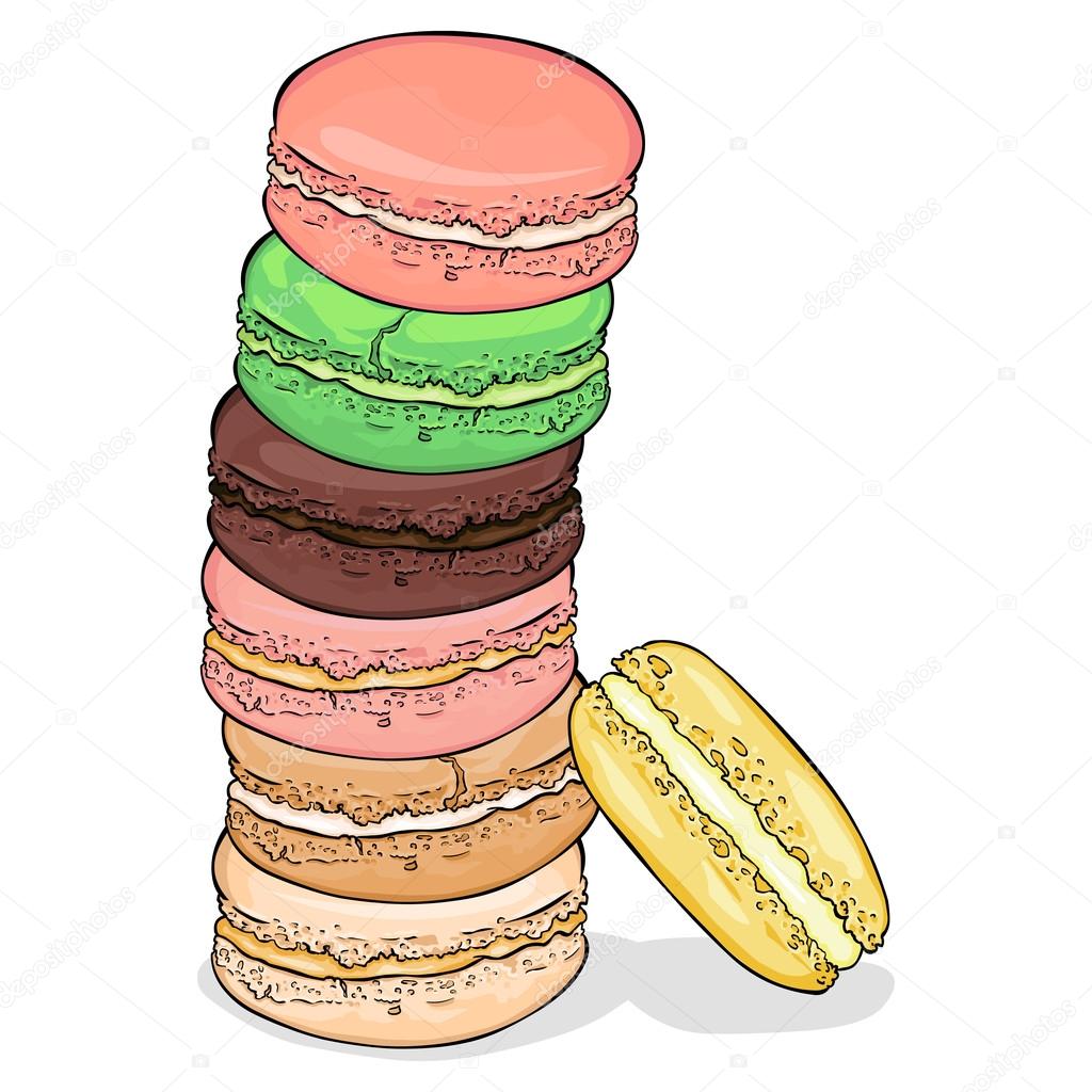 Detail Macaron Cartoon Nomer 6