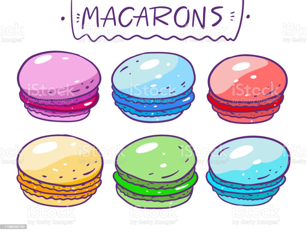 Detail Macaron Cartoon Nomer 56