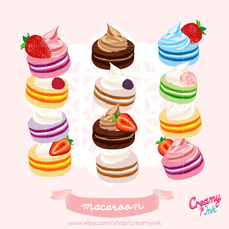 Detail Macaron Clipart Nomer 42