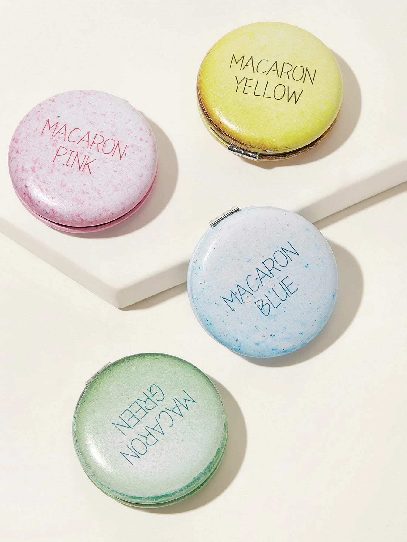 Detail Macaron Compact Mirror Nomer 52