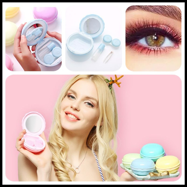 Detail Macaron Compact Mirror Nomer 56