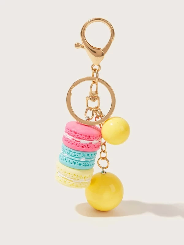Detail Macaron Keychain Nomer 9
