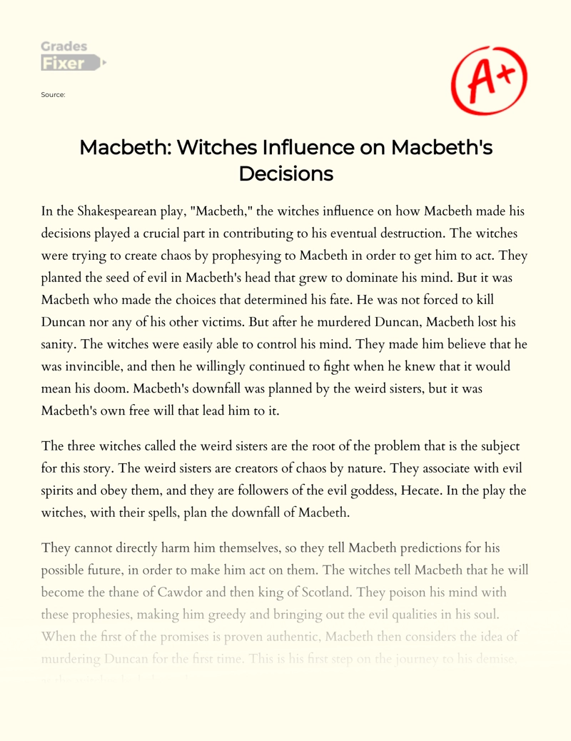 Detail Macbeth Fate Quotes Nomer 52
