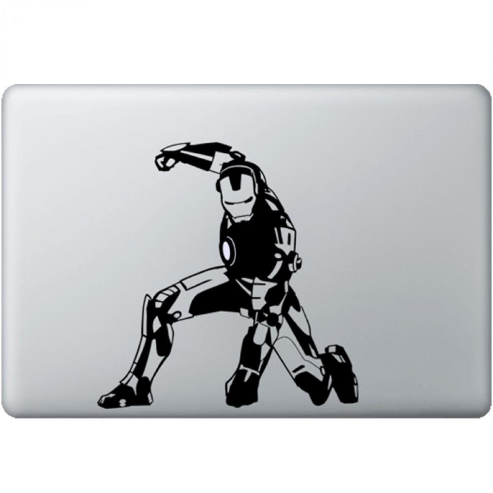 Detail Macbook Ironman Sticker Nomer 15