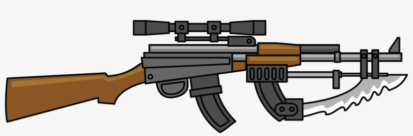 Detail Machine Gun Clip Art Nomer 35