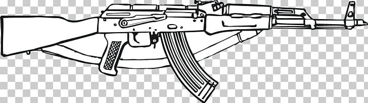 Detail Machine Gun Clip Art Nomer 36