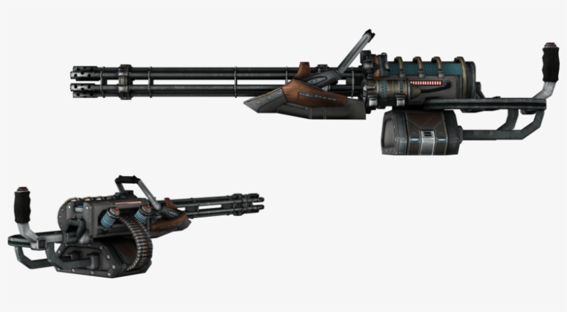 Detail Machine Gun Transparent Nomer 40
