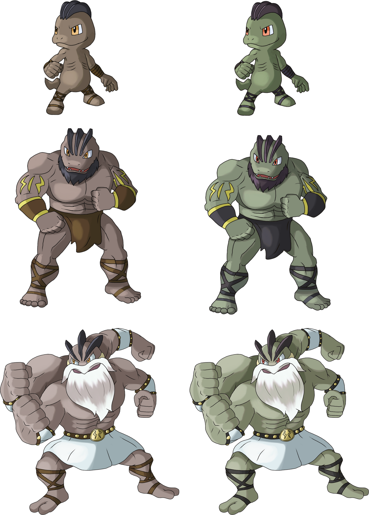 Detail Machop Machoke Machamp Nomer 49