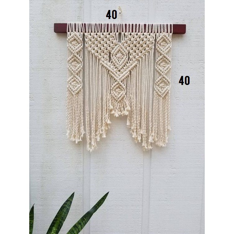 Detail Macrame Hiasan Dinding Nomer 12