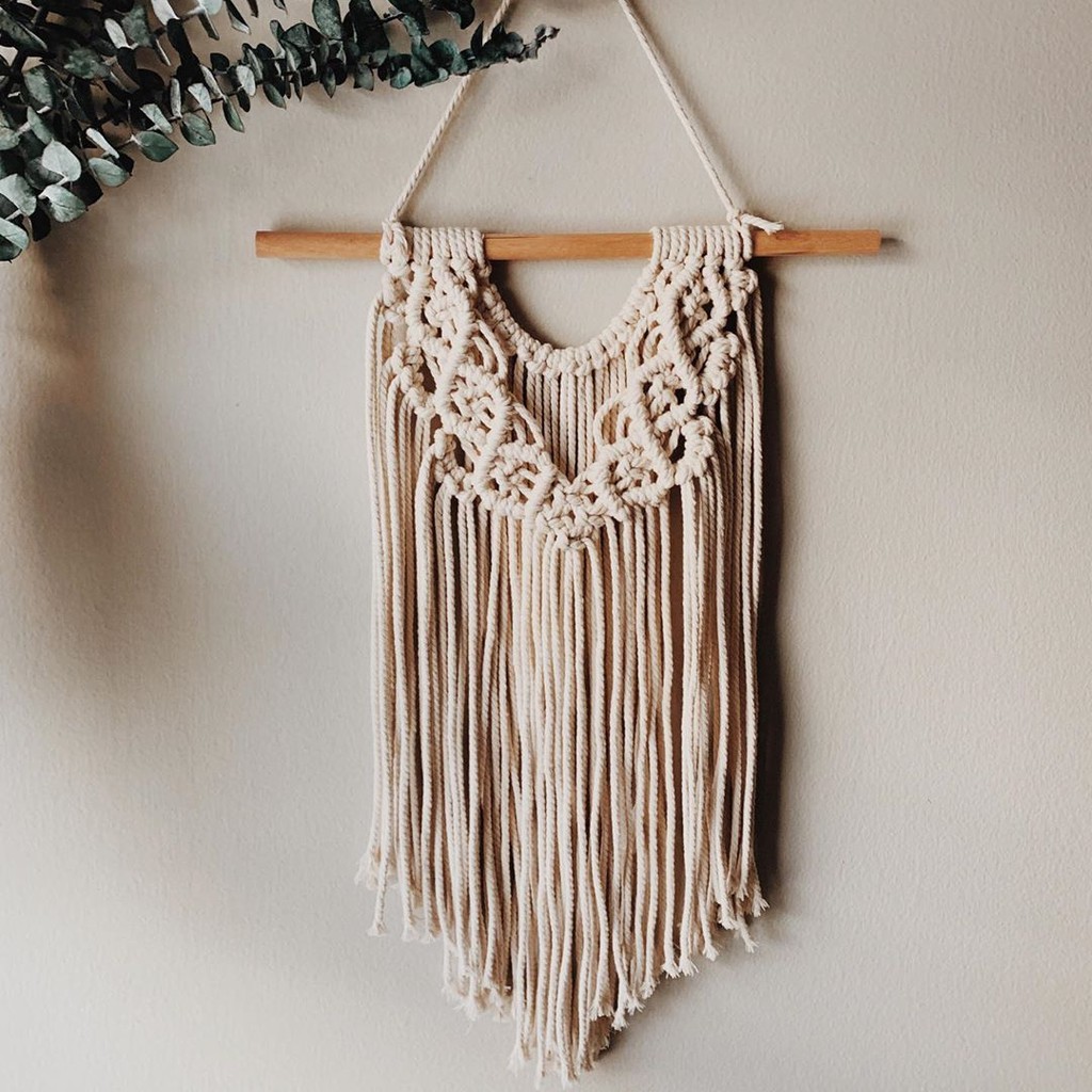 Detail Macrame Hiasan Dinding Nomer 19