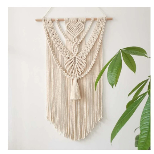 Detail Macrame Hiasan Dinding Nomer 20