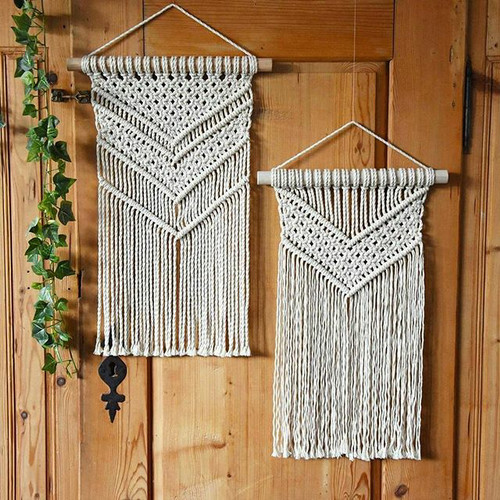 Detail Macrame Hiasan Dinding Nomer 29