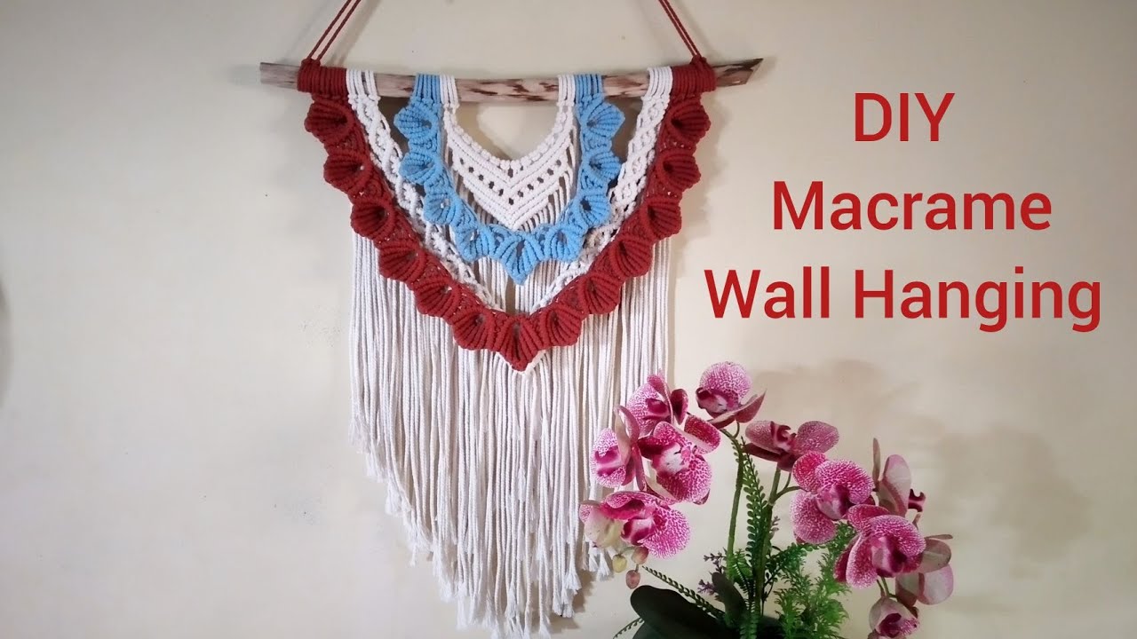 Detail Macrame Hiasan Dinding Nomer 30