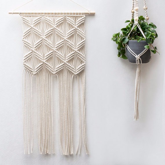 Detail Macrame Hiasan Dinding Nomer 36