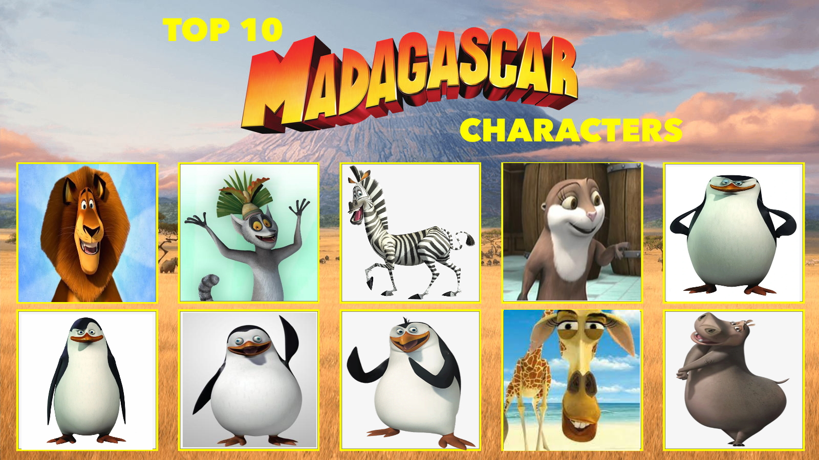 Detail Madagascar Pictures Of Characters Nomer 33