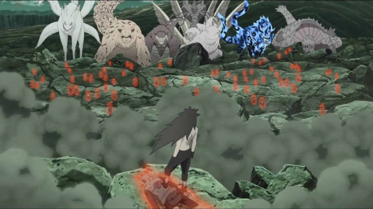 Detail Madara Vs 9 Bijuu Nomer 13