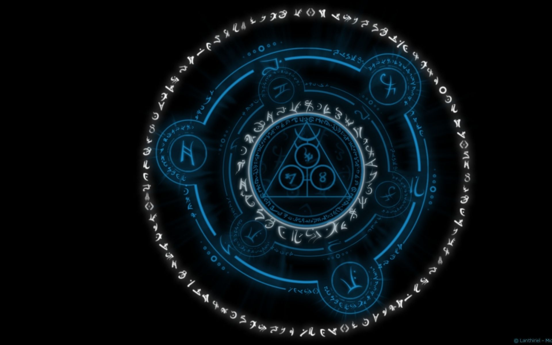 Detail Magic Circle Wallpaper Nomer 3